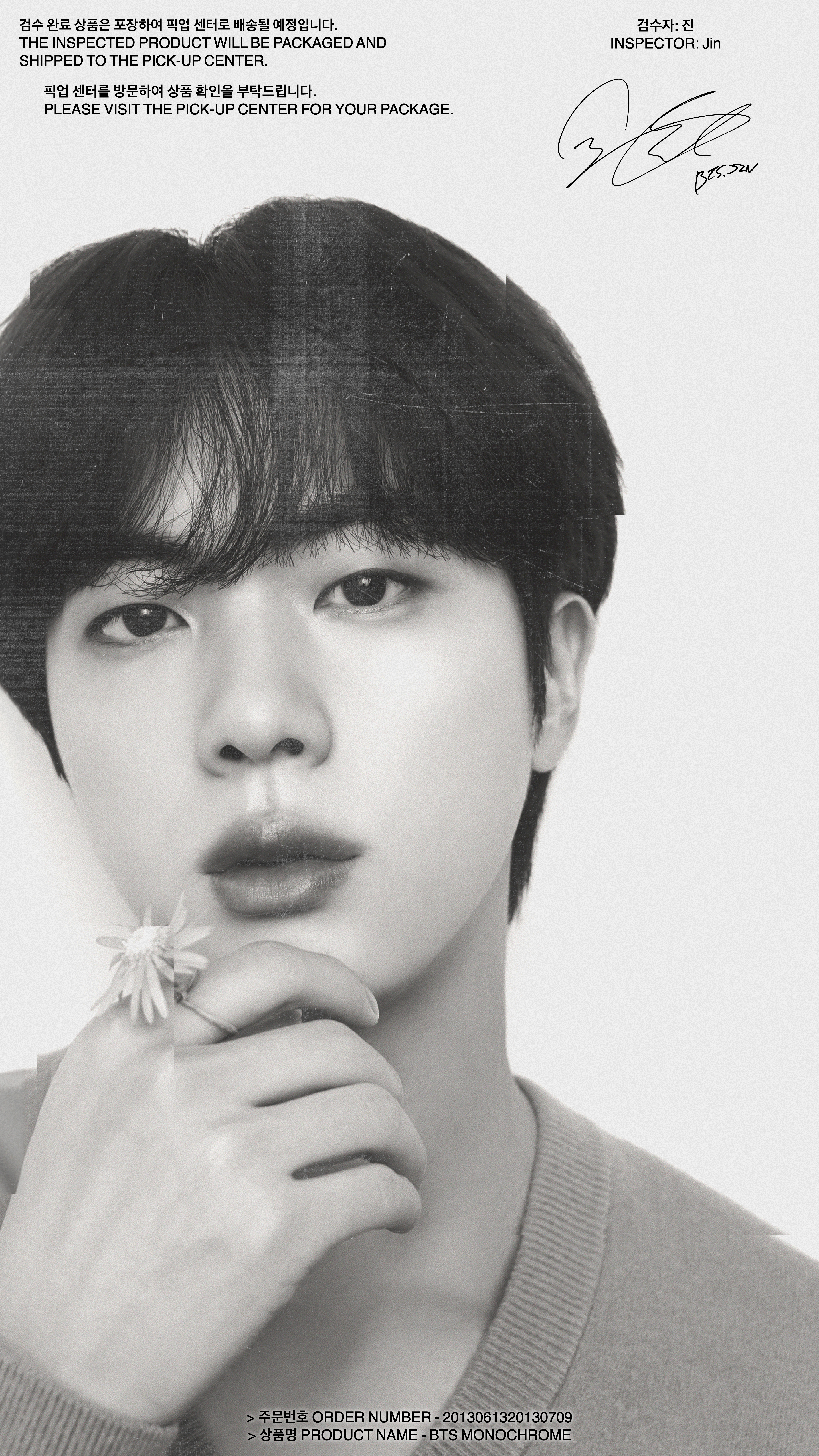 MONOCHROME]Canvas Photo – BTS JAPAN OFFICIAL SHOP